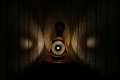 Radiant Harmony Gourd Lamp