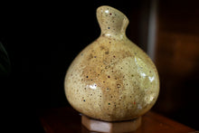 Load image into Gallery viewer,  calabash lamp, handcrafted gourd lamp, unique light decoration, artisanal illumination, gourd art lamp, decorative ambience lighting, carved calabash lamp, natural elegance decor, artistic gourd lighting, handmade lamp design, custom gourd light, organic ambiance fixture, crafted gourd glow, creative light patterns, rustic home lighting, gourd craftsmanship, art-inspired lamp, serene ambiance creation, cultural gourd art, and illuminating craftsmanship, fatma s hand, doti sutra