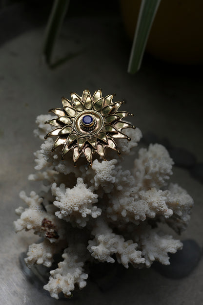 Sunburst Brass Ring