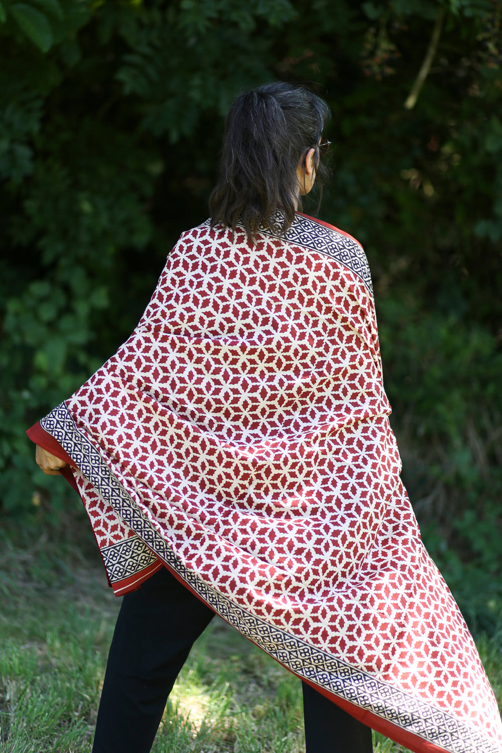 scarf, colorful scarf, cotton, dotisutra