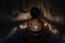 Load image into Gallery viewer, Exquisite gourd lamp, Bodrum-inspired decor, handcrafted elegance, artisanal craftsmanship