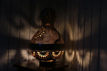 Chargez l&#39;image dans la visionneuse de la galerie, Exquisite gourd lamp, Bodrum-inspired decor, handcrafted elegance, artisanal craftsmanship