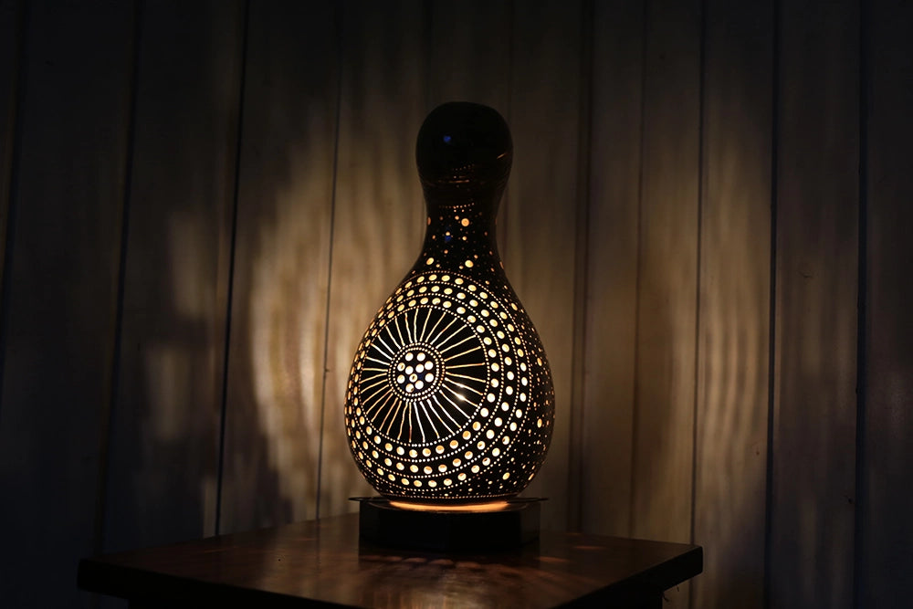 Gourd Handcrafted Lamp shops