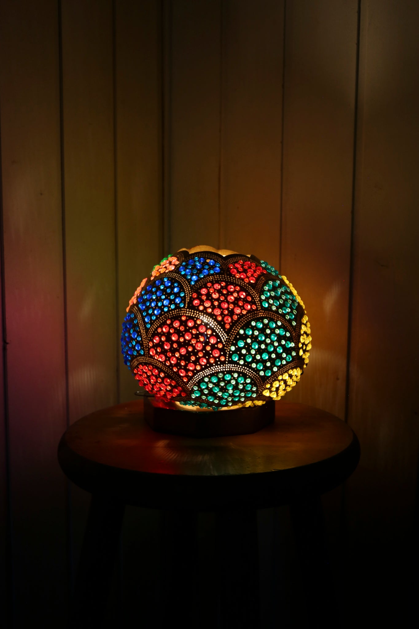 Gourd Lamp Colorful