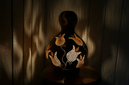 Gourd Lamp XI