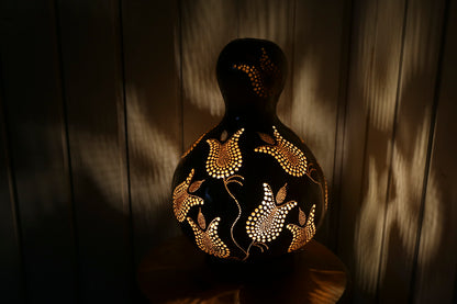 Gourd Lamp XI