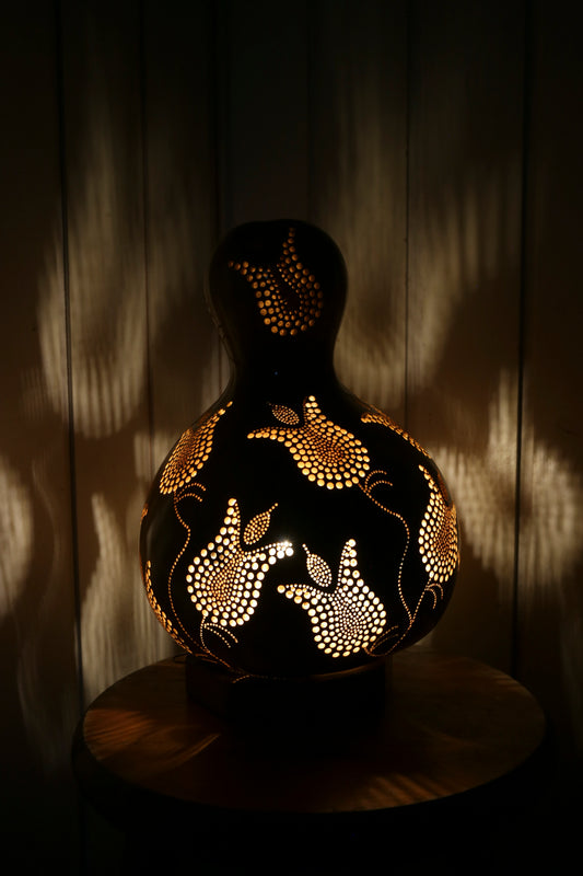 Gourd Lamp XI