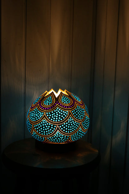 Gourd Lamp XII
