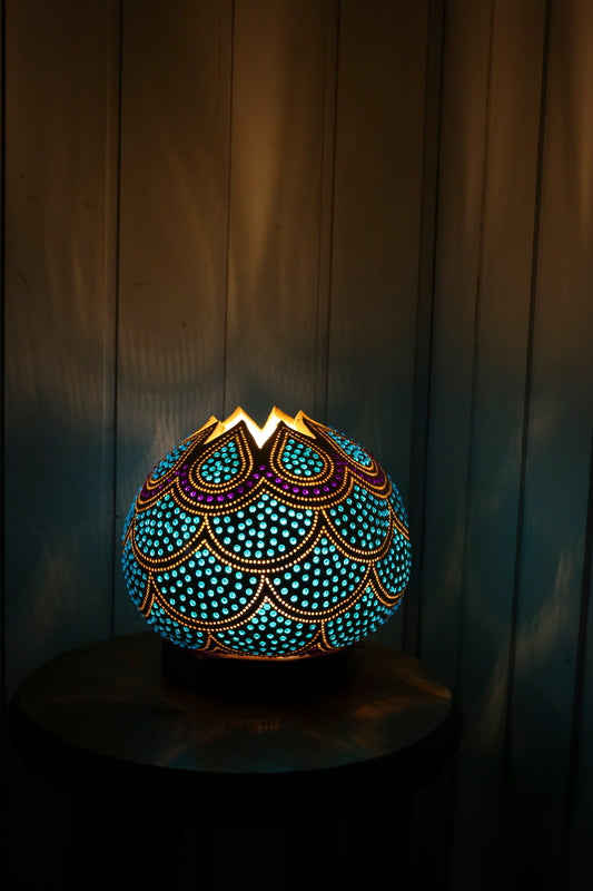 Gourd Lamp XII