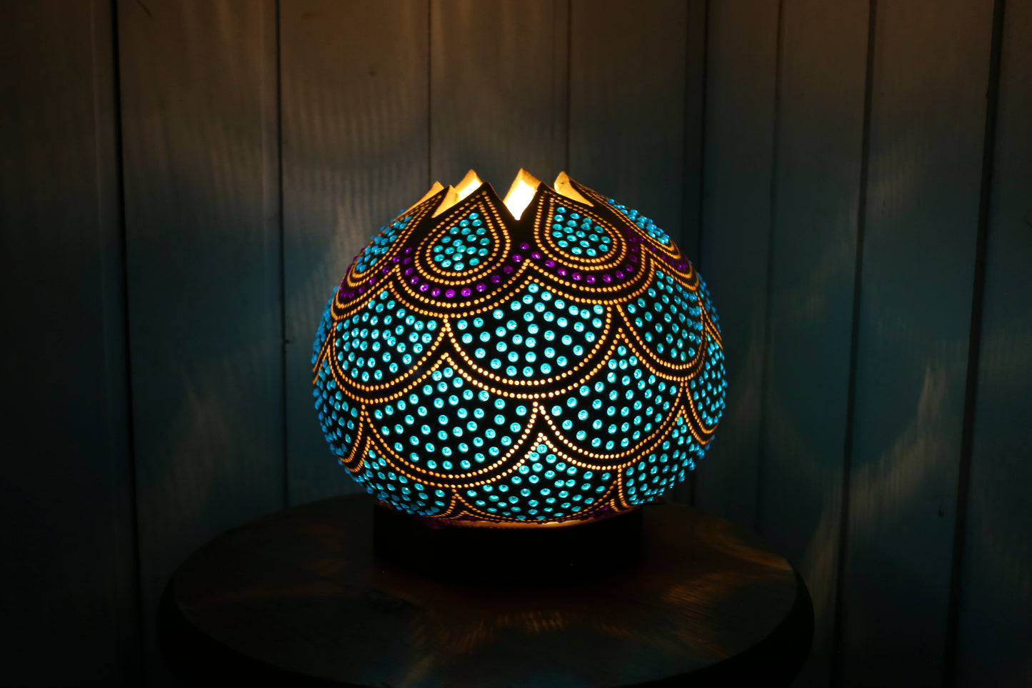 Gourd Lamp XII