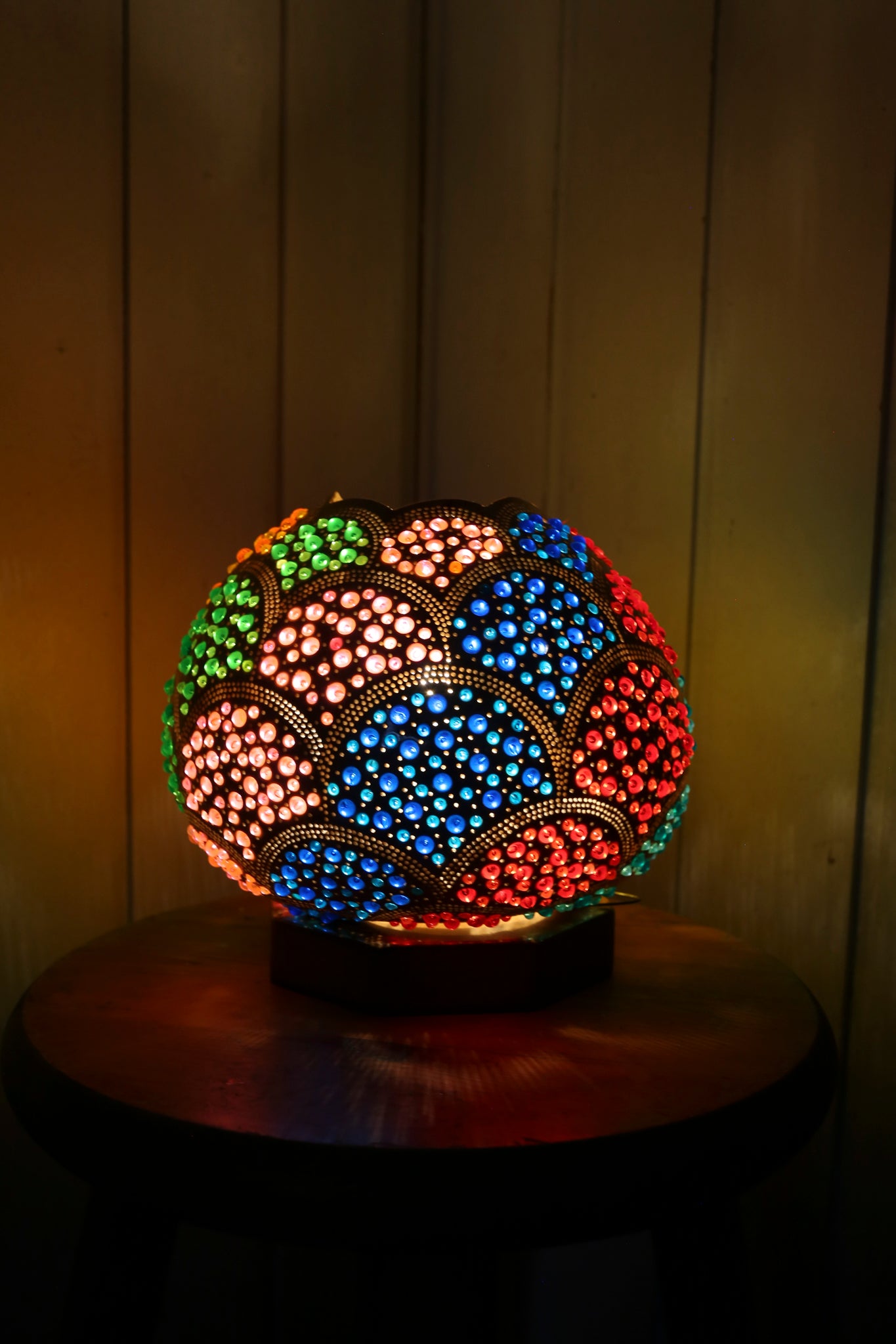 Gourd Lamp Colorful