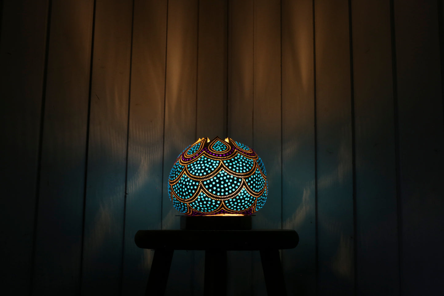 Gourd Lamp XII