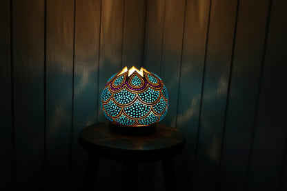 Gourd Lamp XII