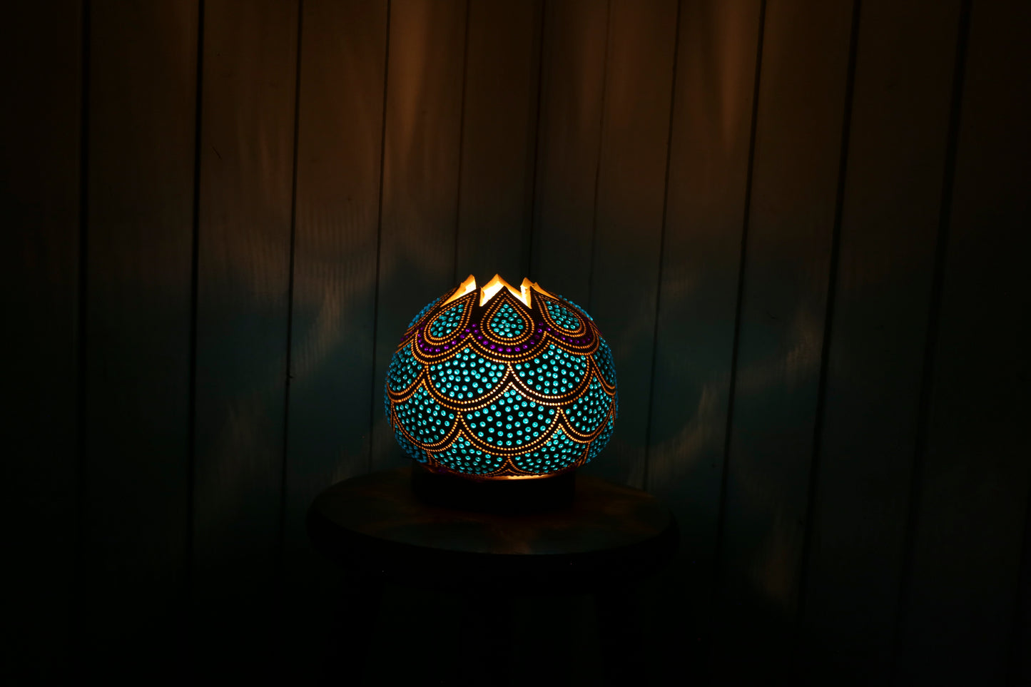 Gourd Lamp XII