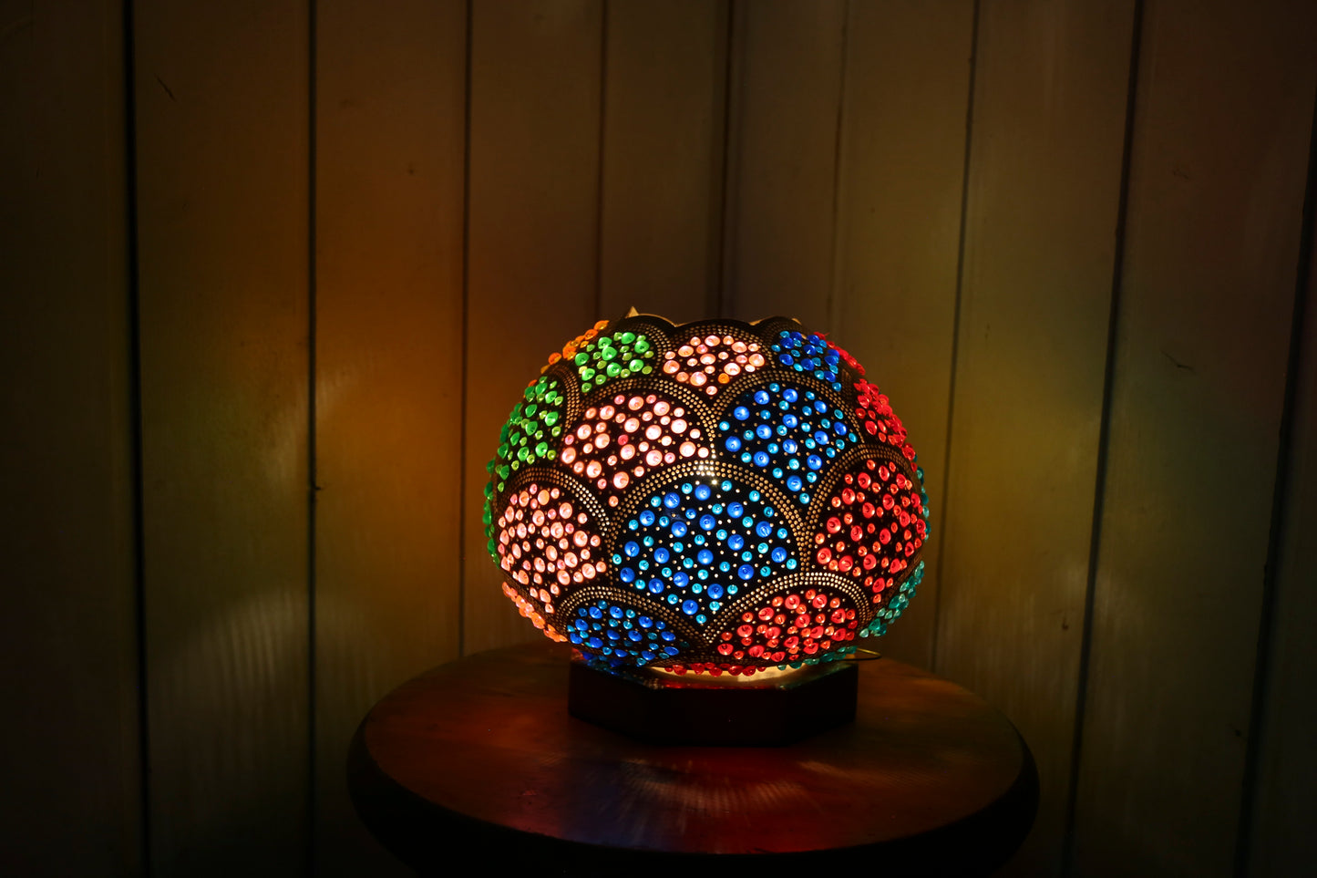 Gourd Lamp Colorful