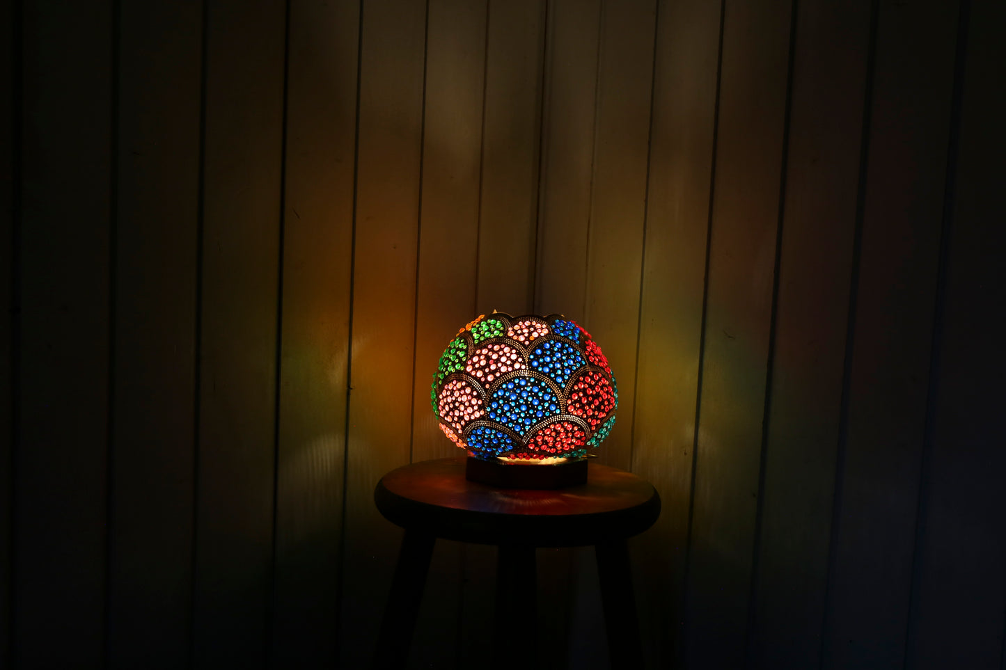 Gourd Lamp Colorful
