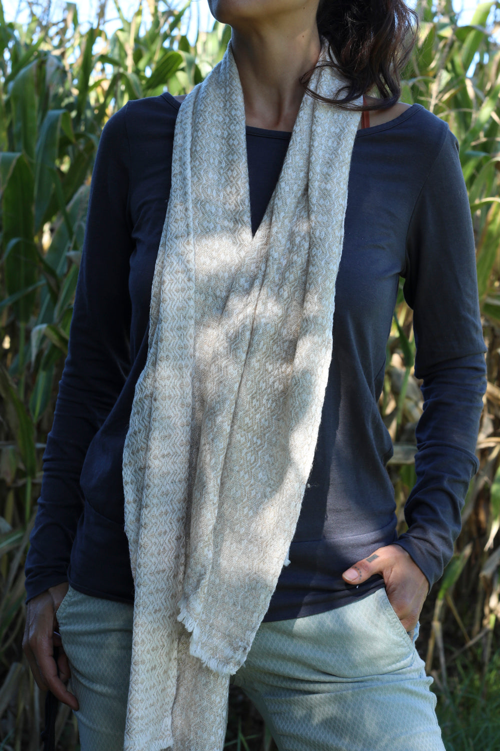 wool shawl