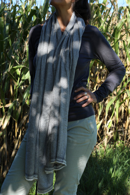 wool shawl handmade 
