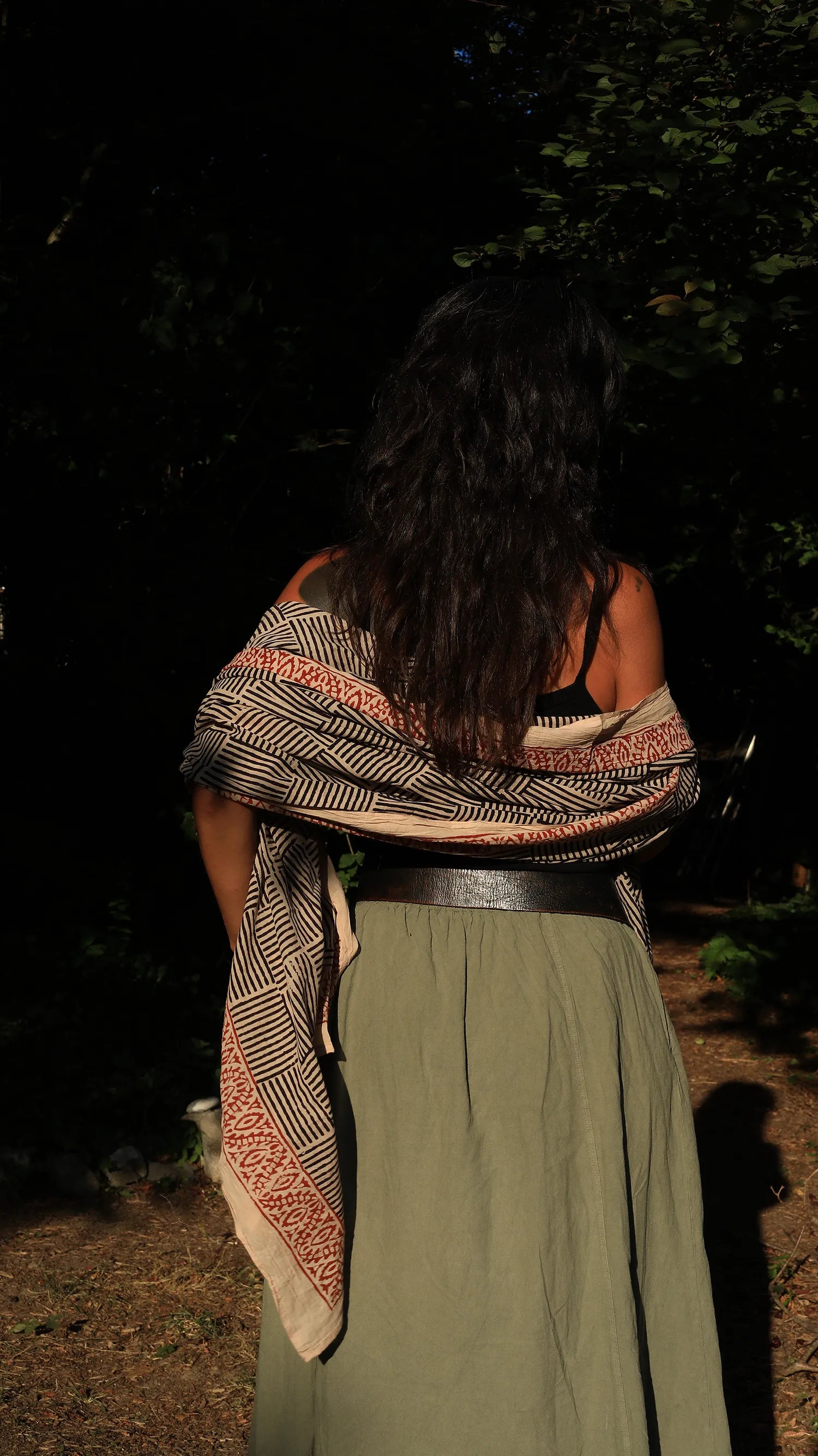 Indian Cotton Scarf XI