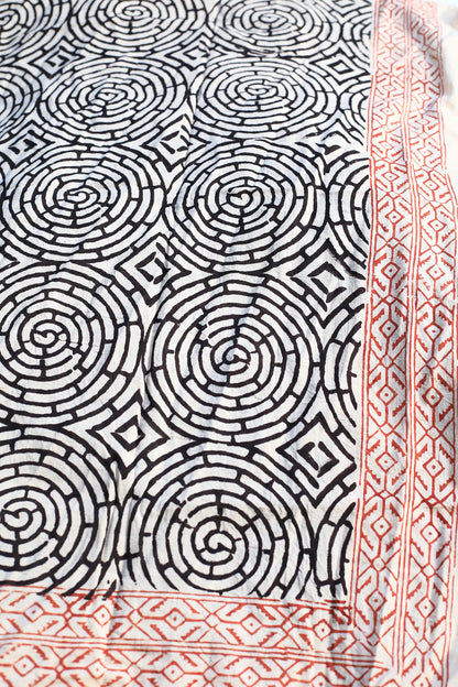 Indian Cotton Scarf XII