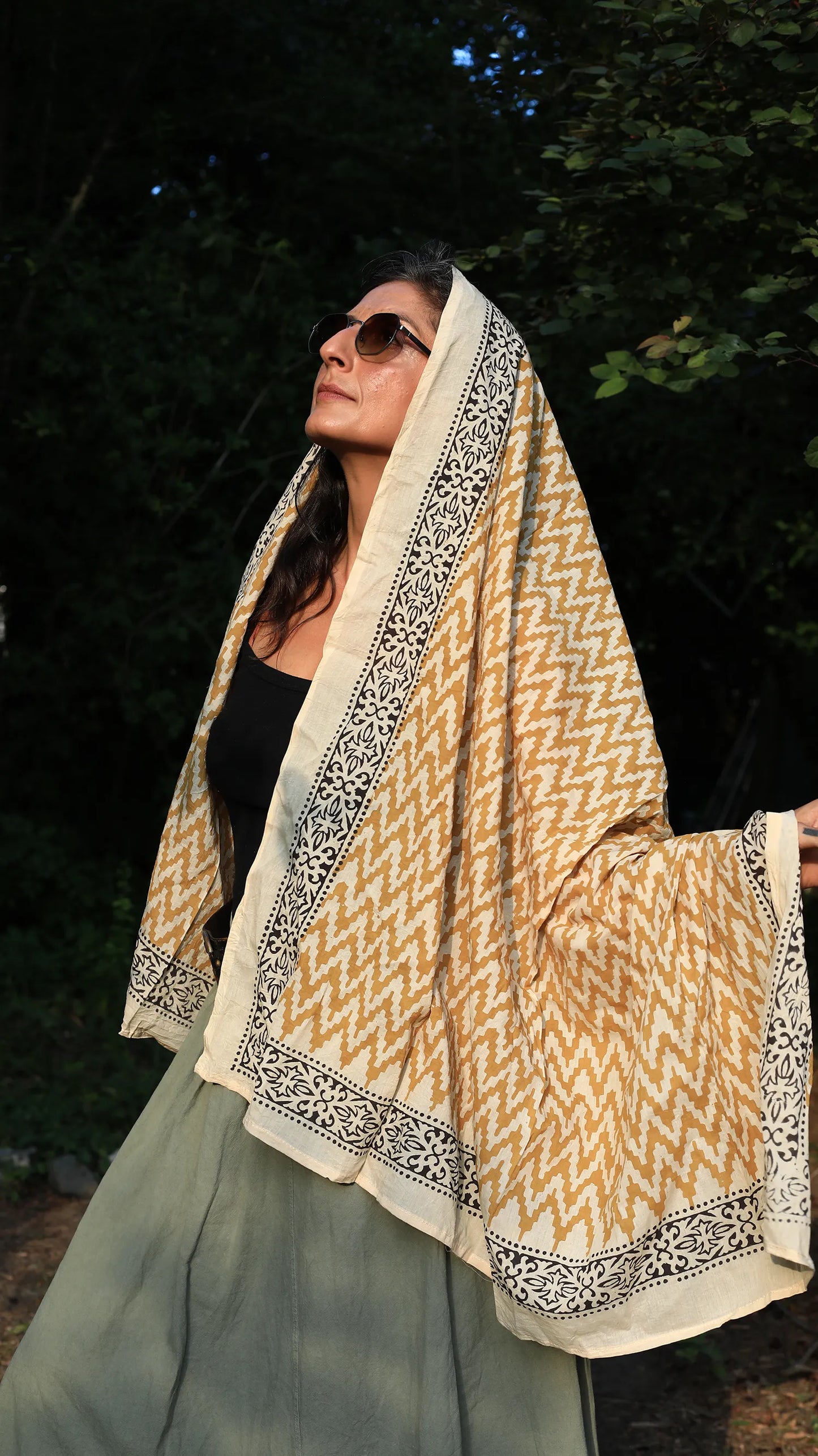 Indian Cotton Scarf XIII