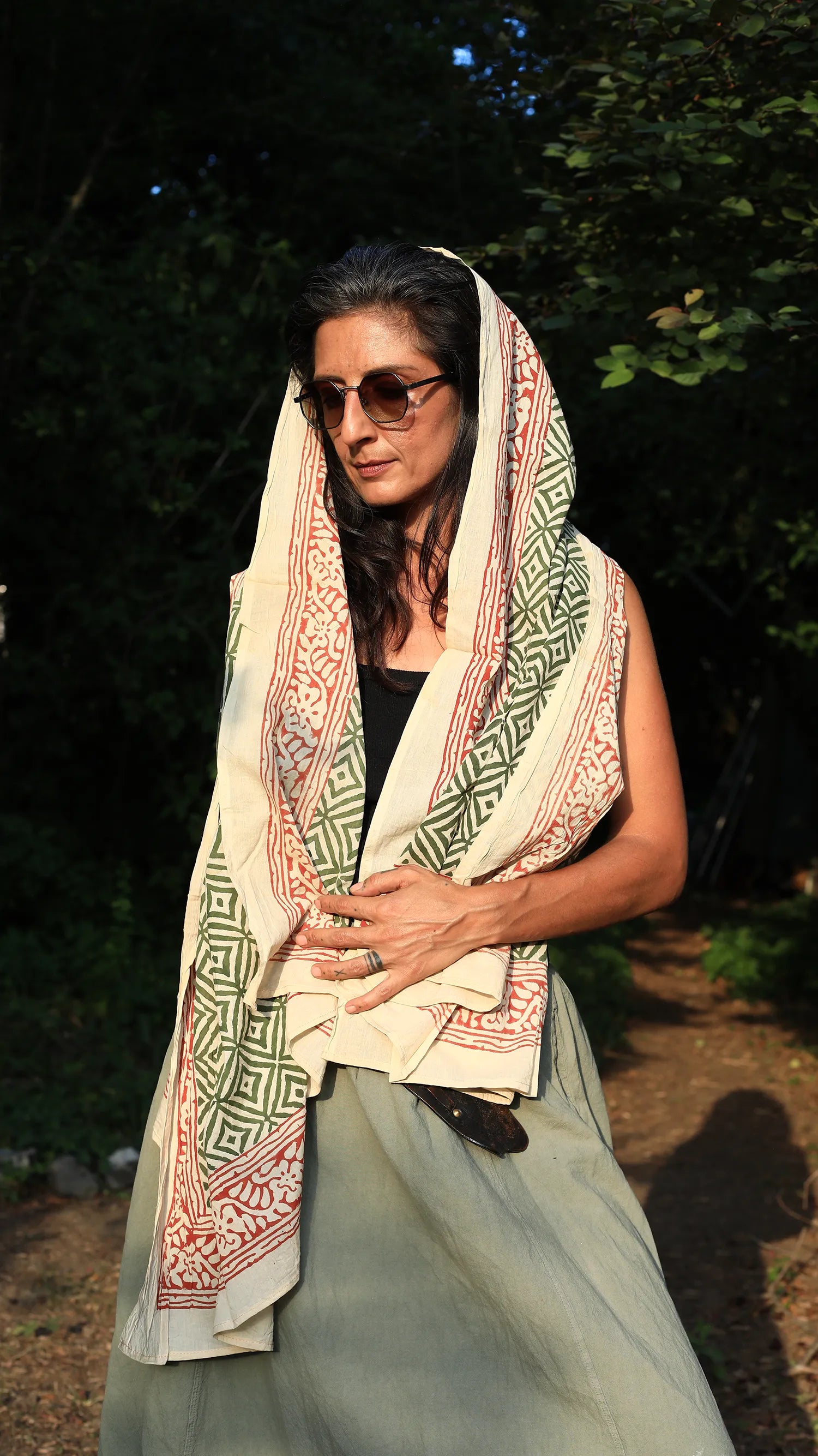 Indian Cotton Scarf XIII