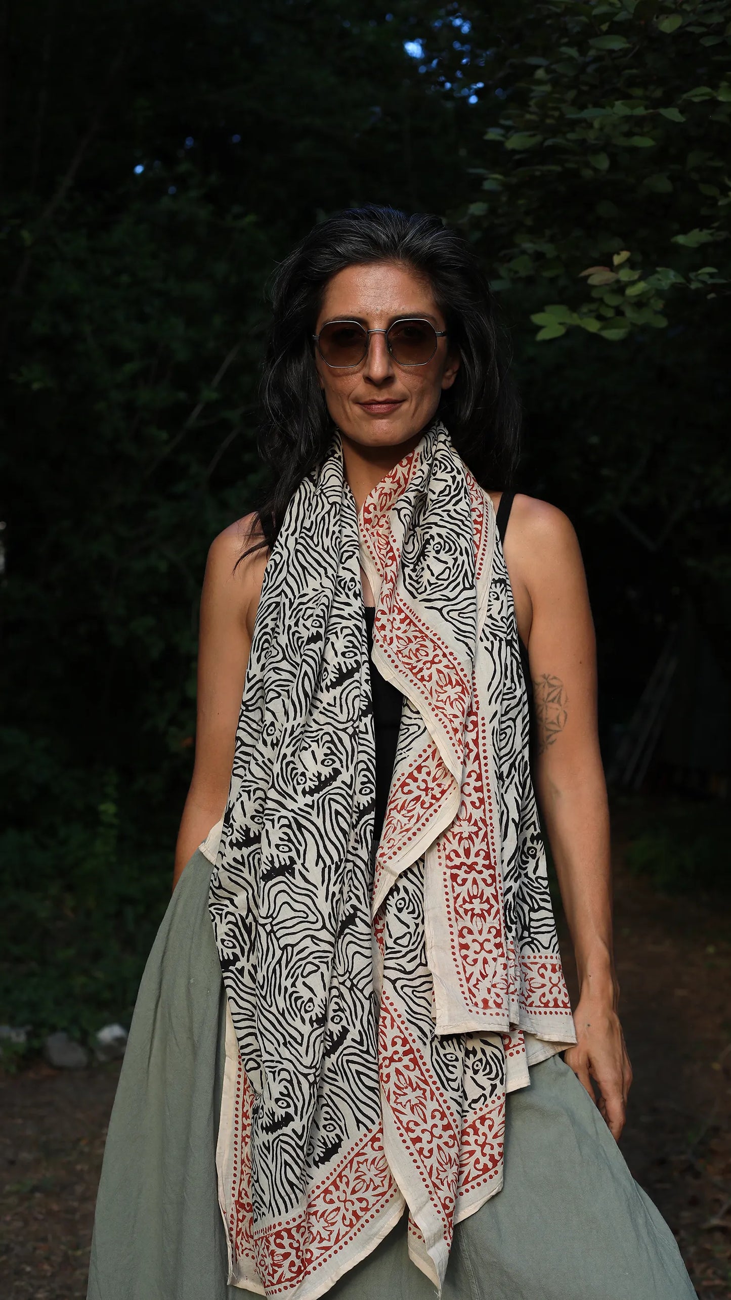 Indian Cotton Scarf XV