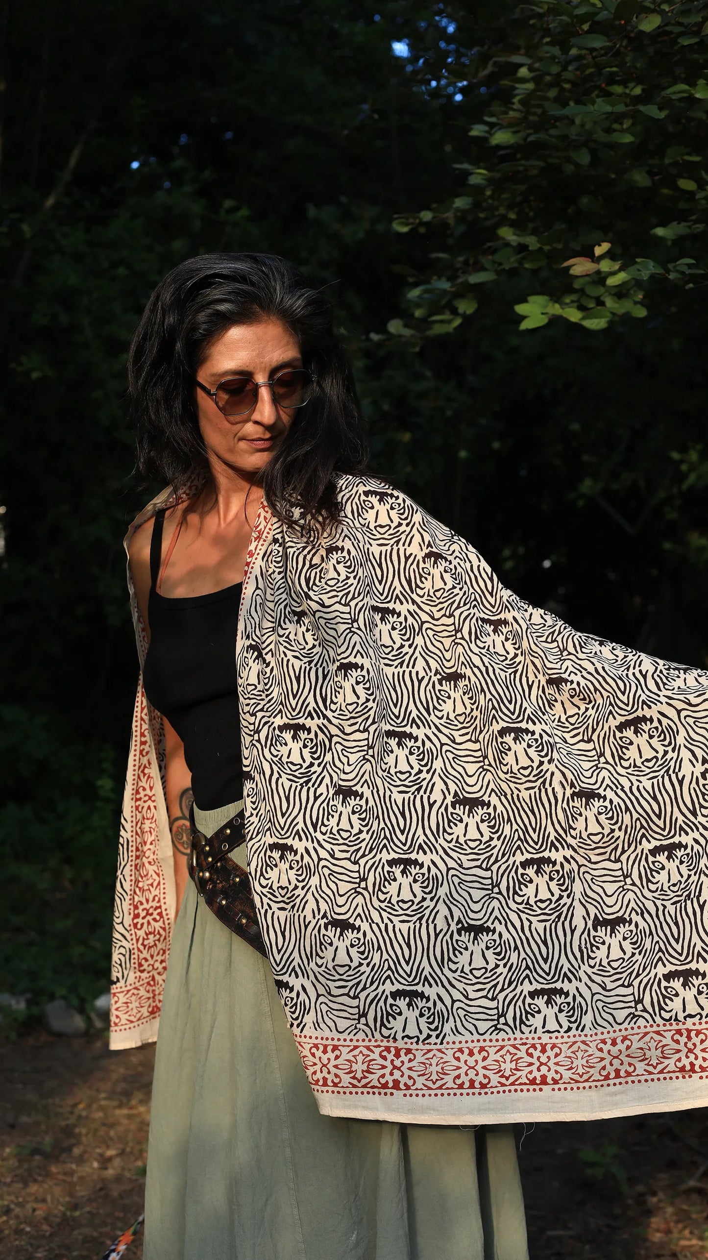 Indian Cotton Scarf XV
