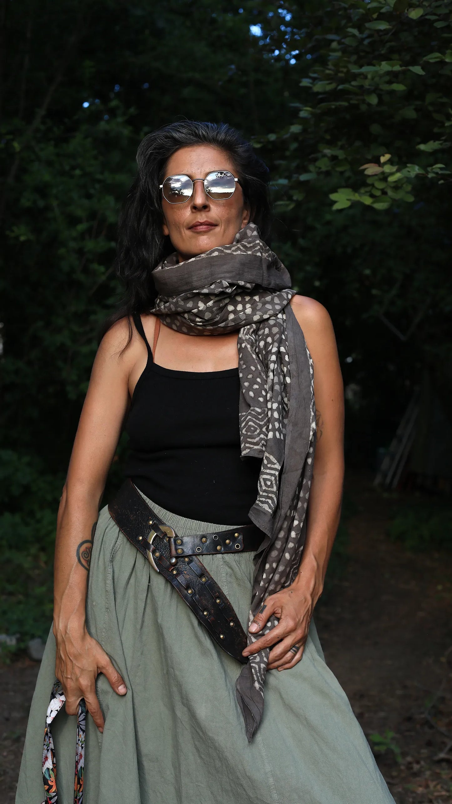 Indian Cotton Scarf XVI