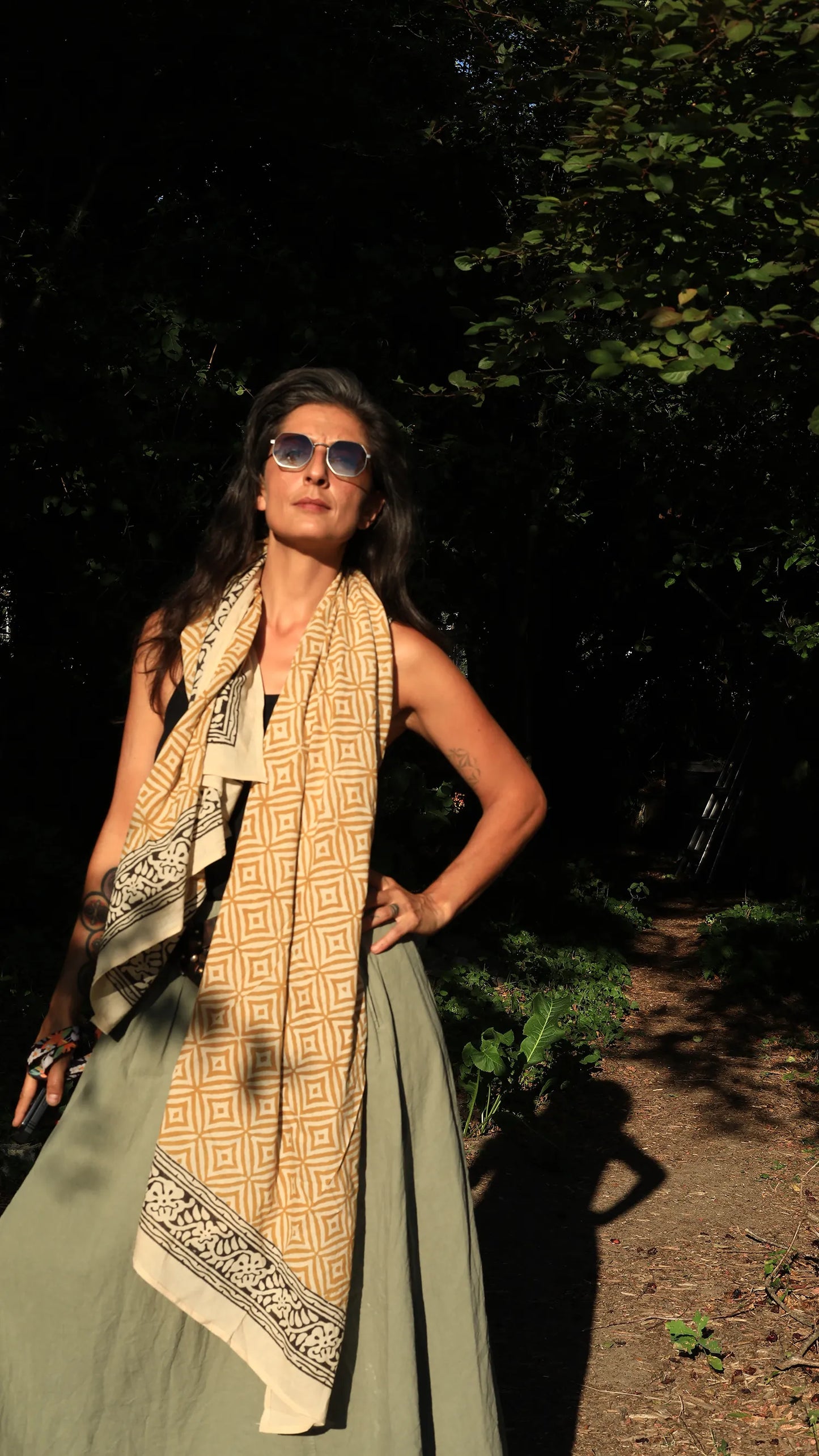 Indian Cotton Scarf II