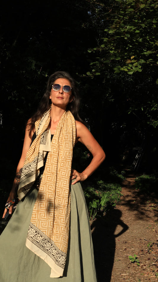 Indian Cotton Scarf II