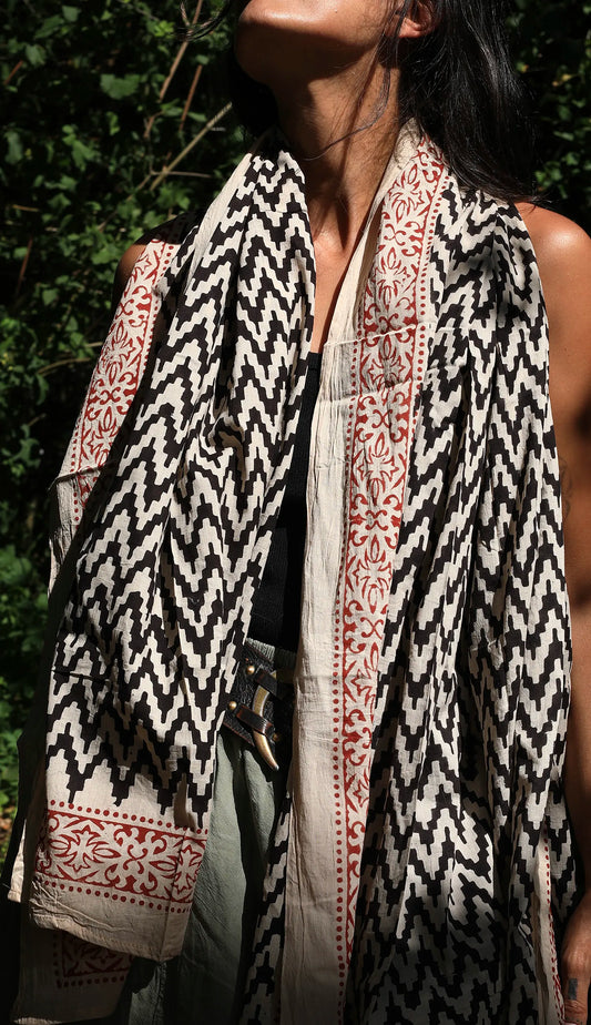 Indian Cotton Scarf III