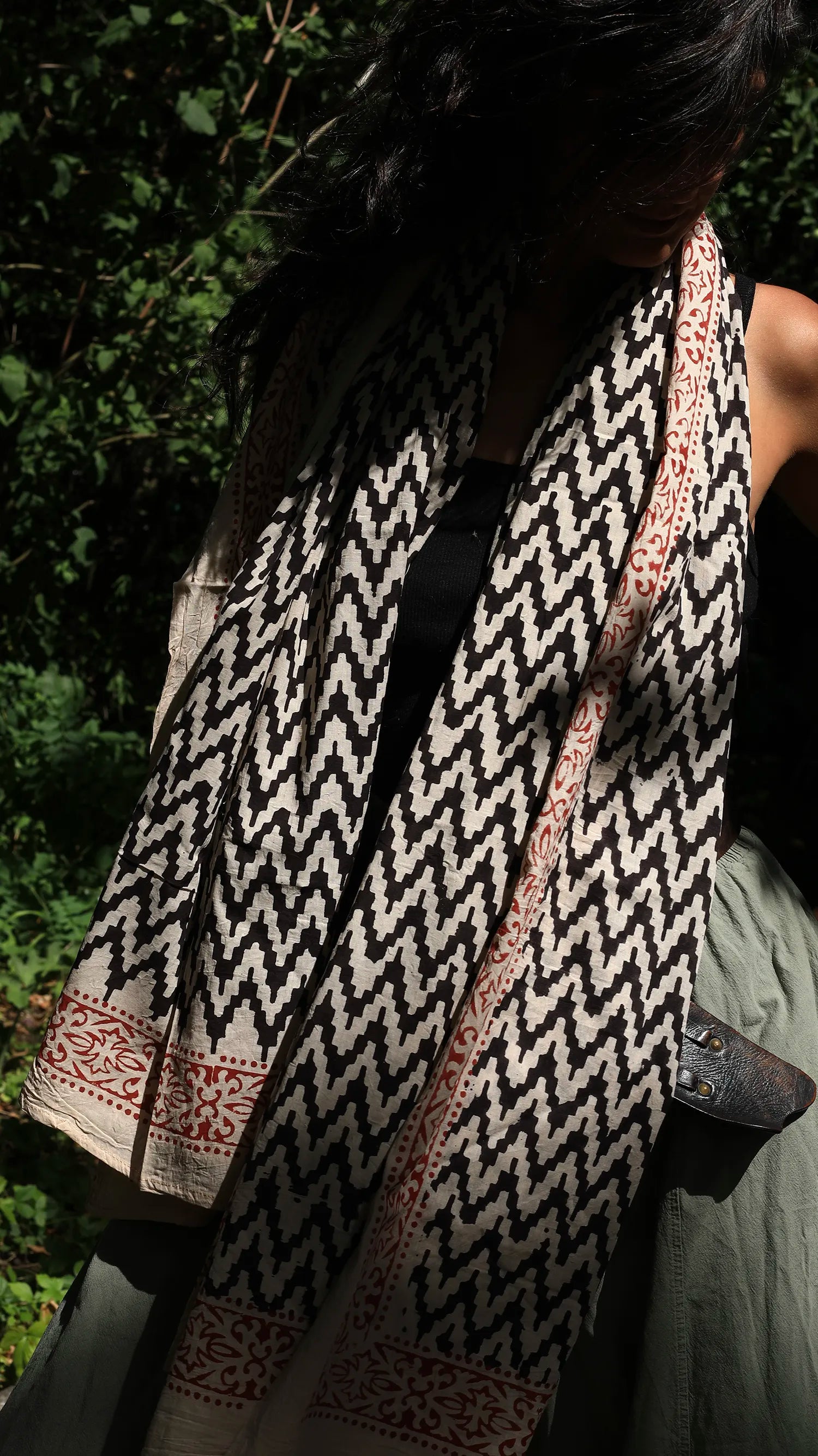 Indian Cotton Scarf III