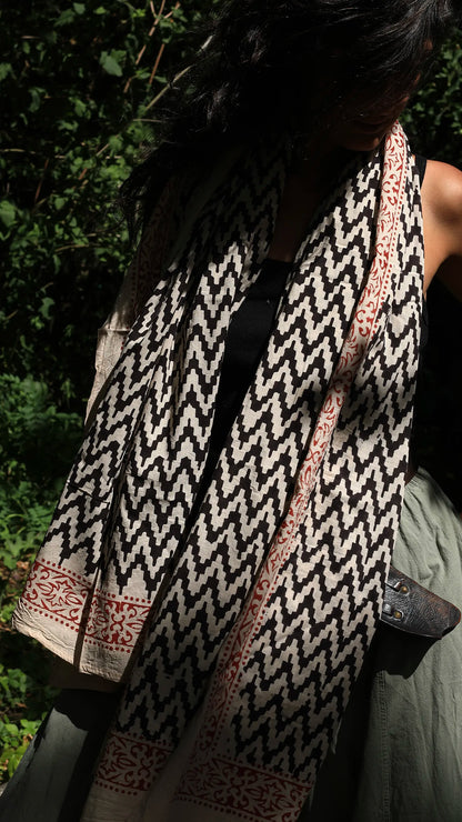 Indian Cotton Scarf III