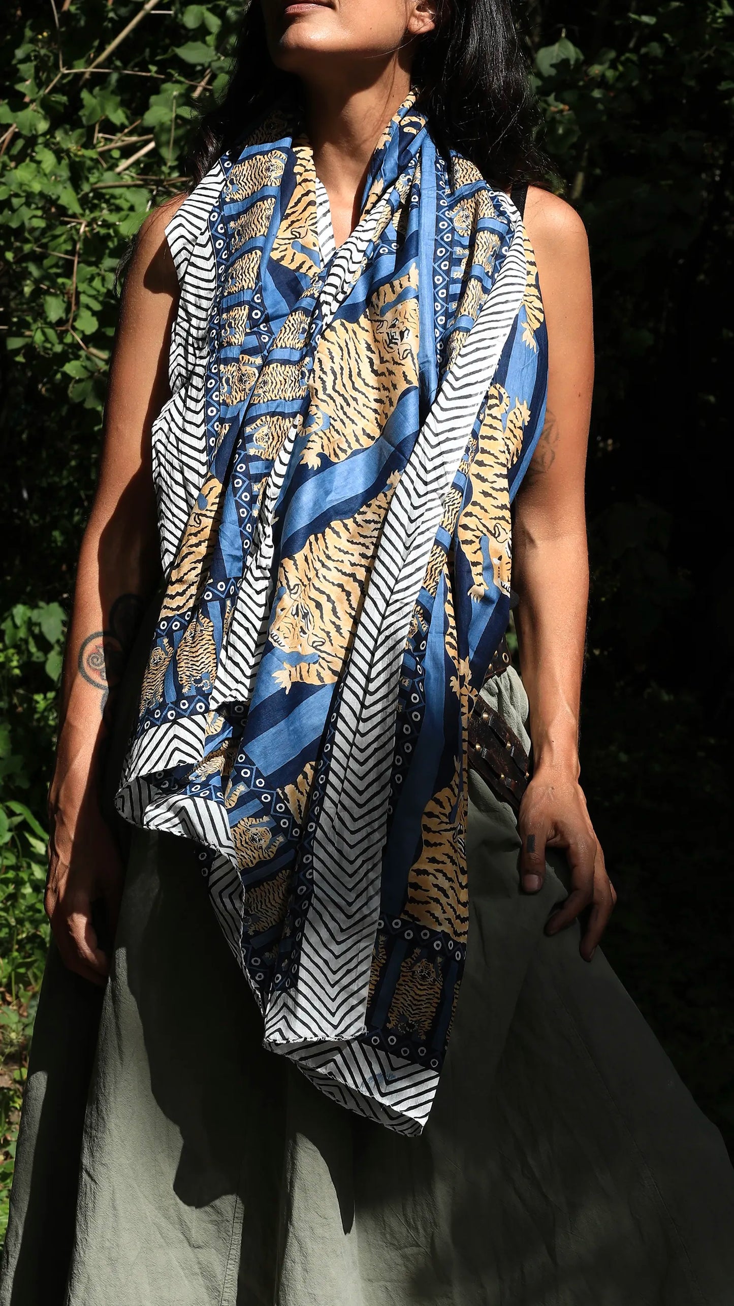 Indian Cotton Scarf V
