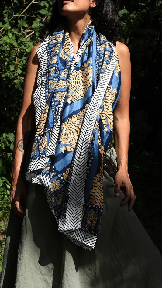 Indian Cotton Scarf V
