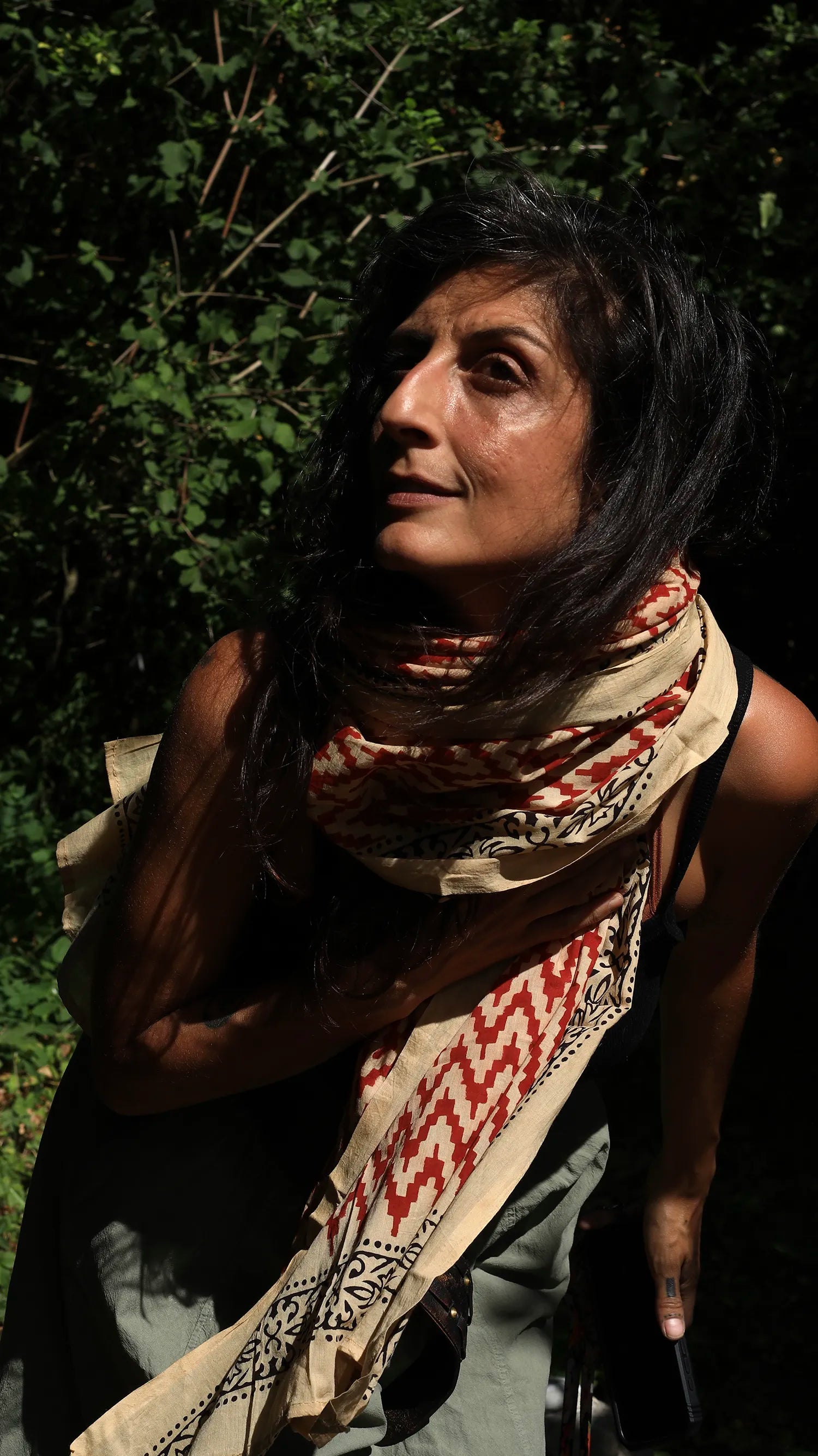 Indian Cotton Scarf VI