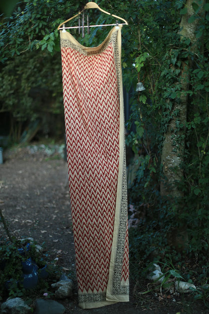 Indian Cotton Scarf VI