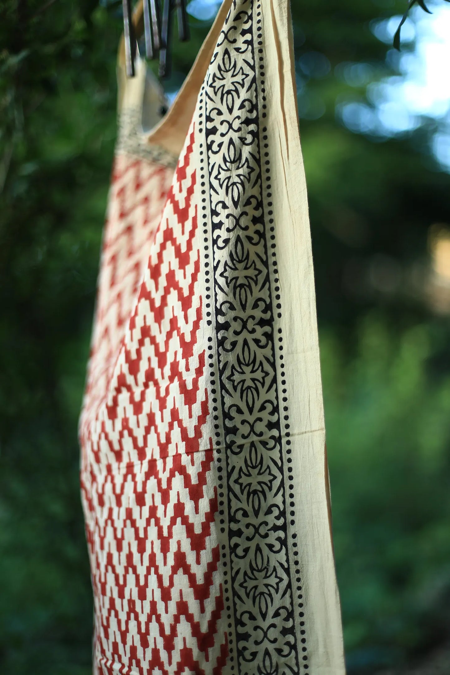 Indian Cotton Scarf VI