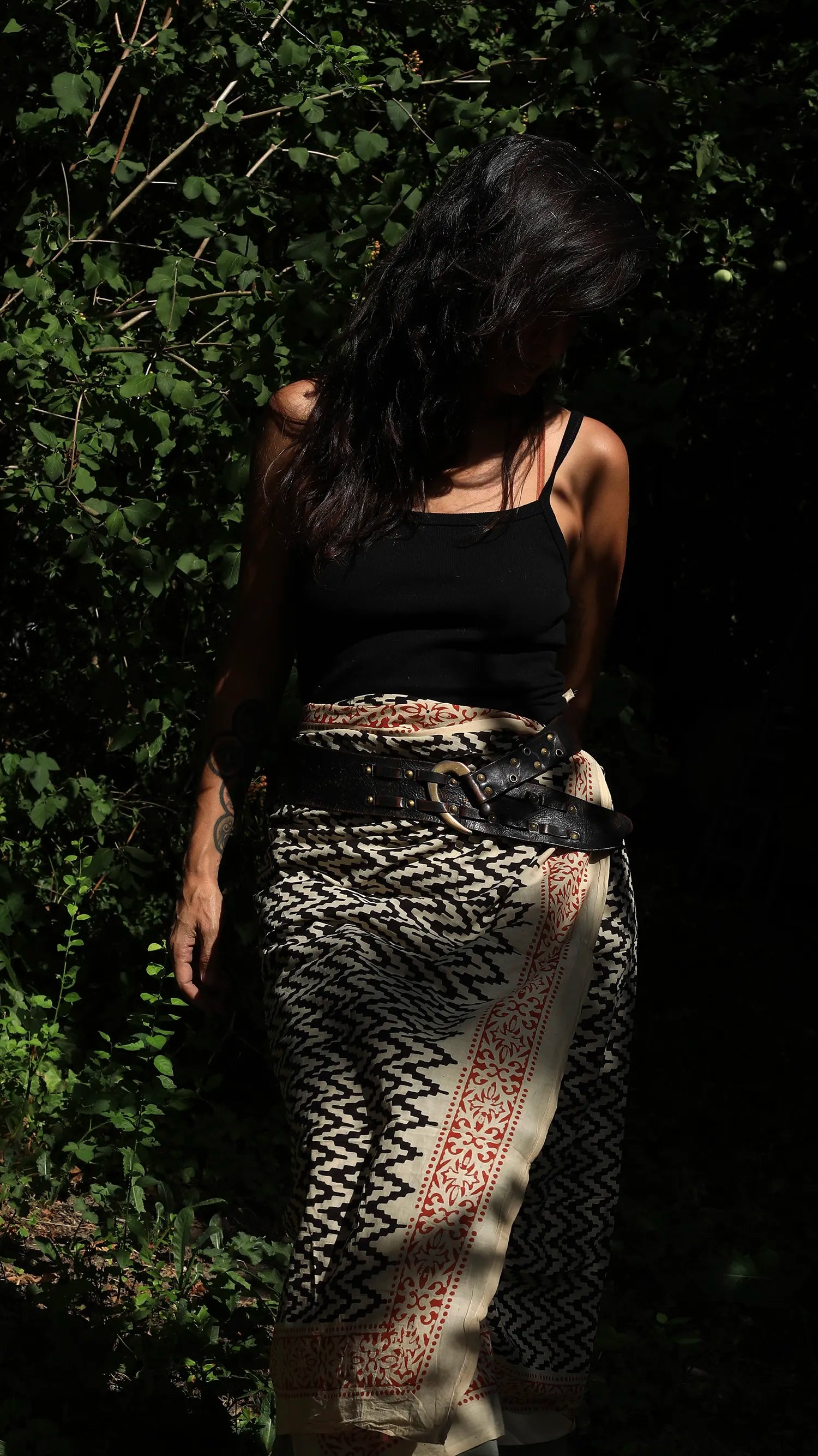 Indian Cotton Scarf VII