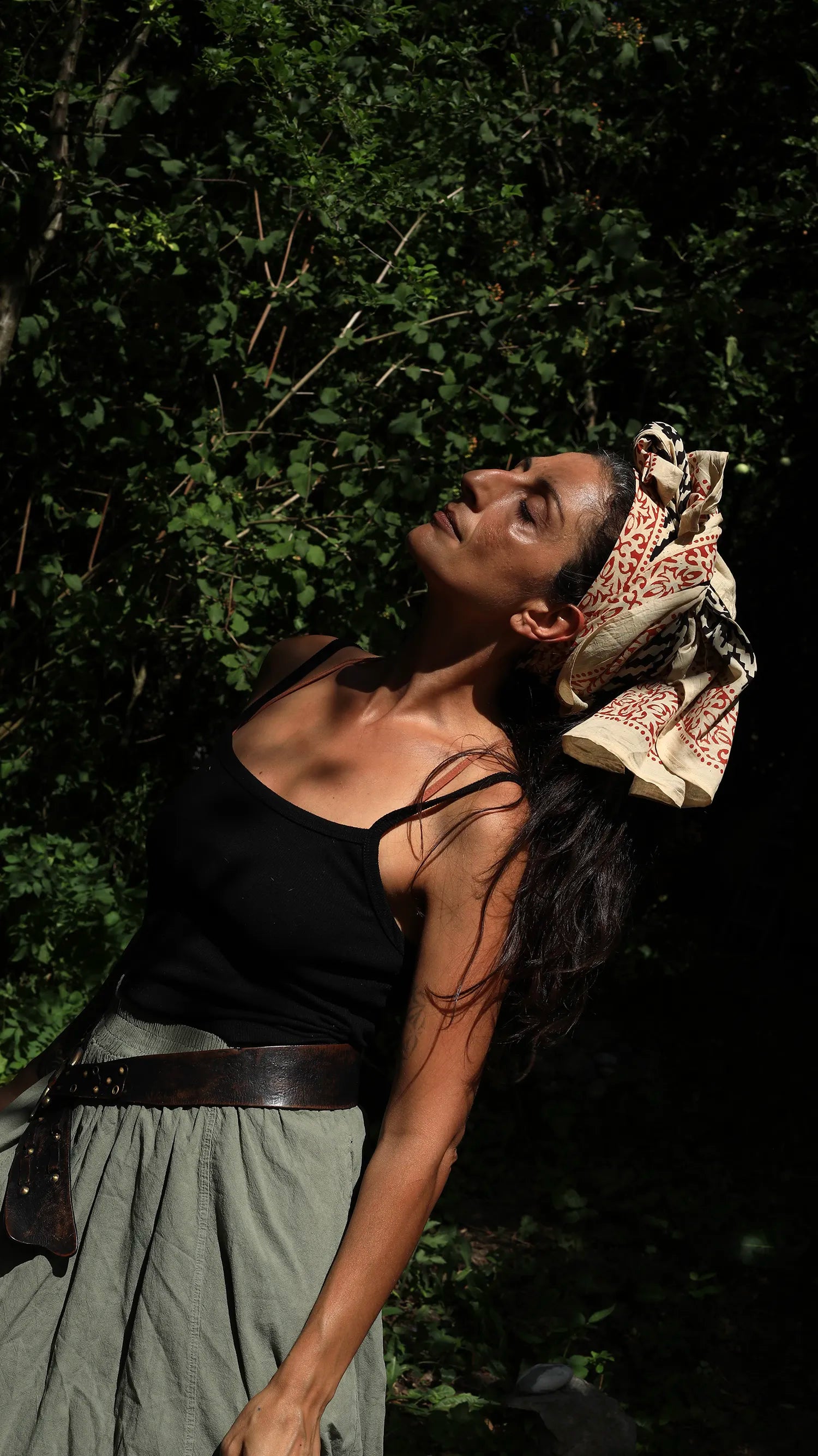 Indian Cotton Scarf VII