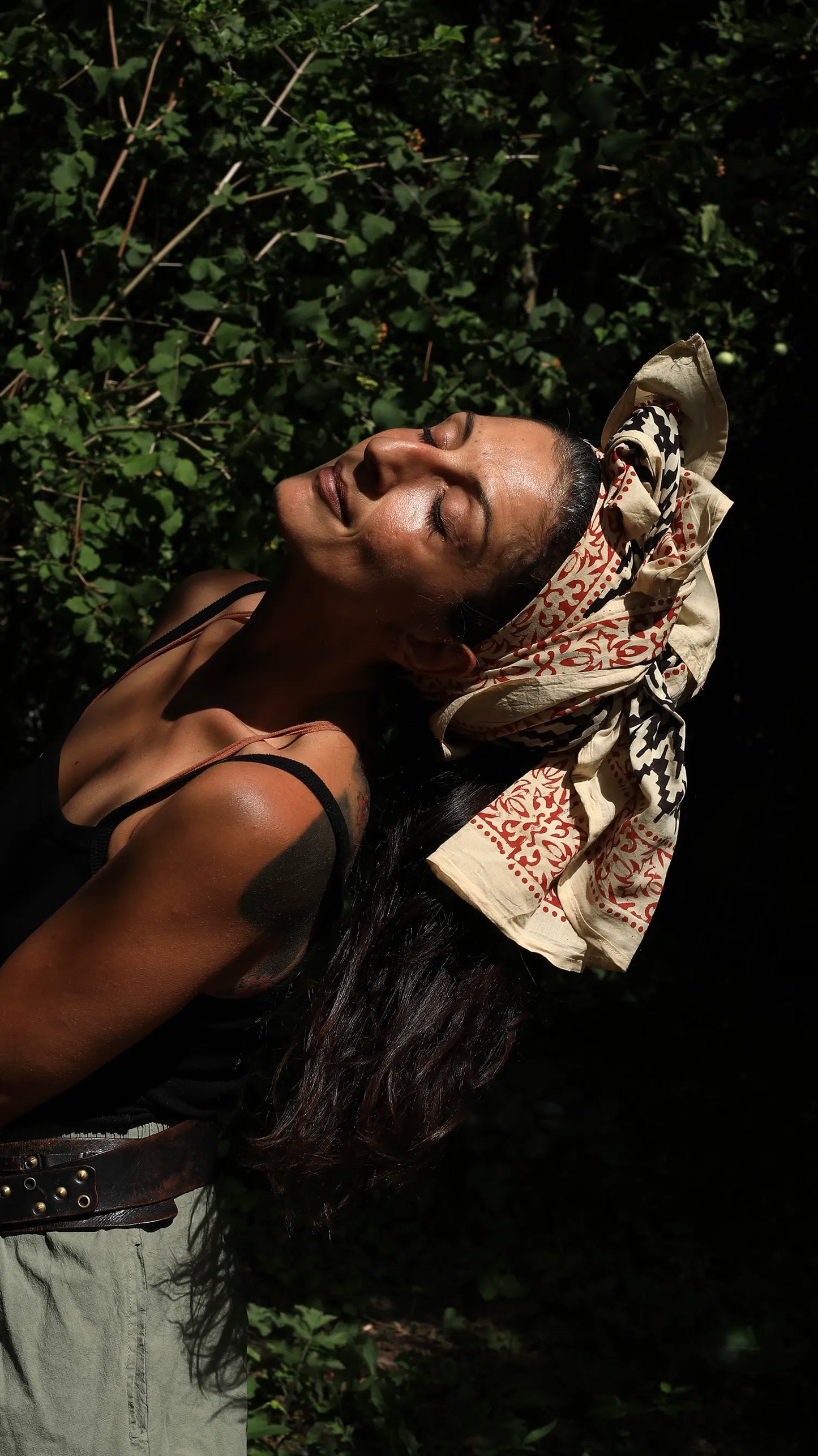 Indian Cotton Scarf VII