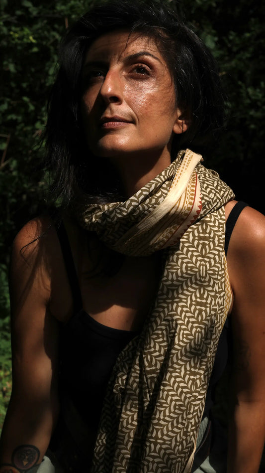 Indian Cotton Scarf VIII