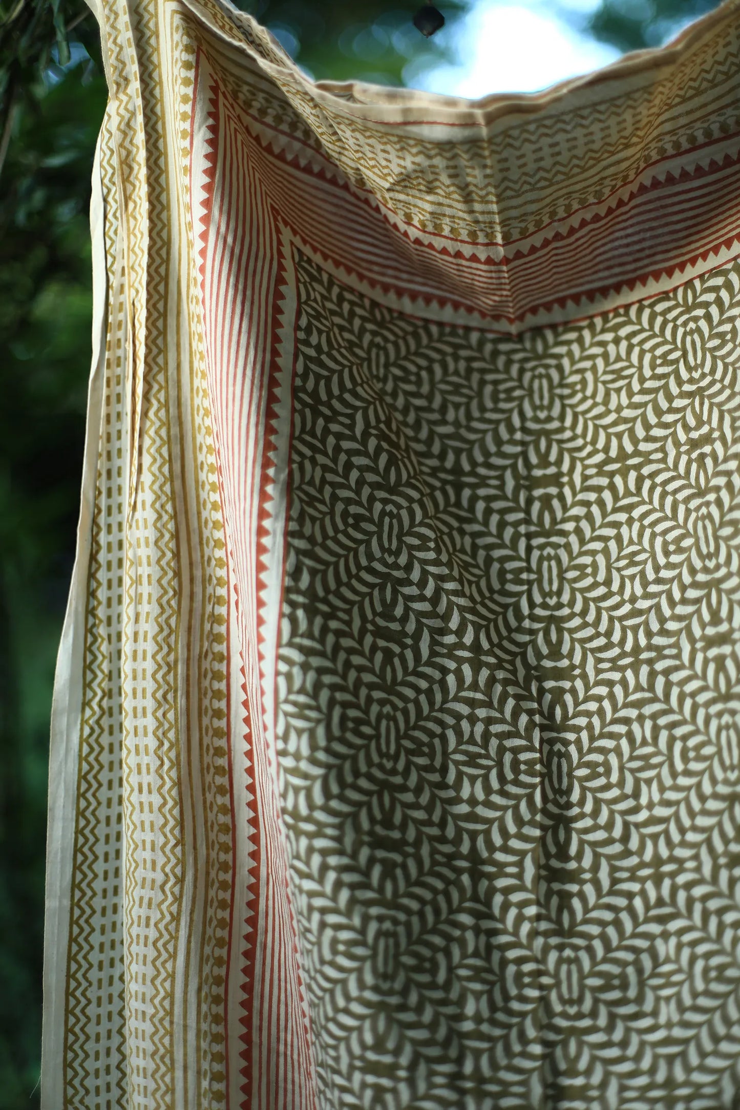 Indian Cotton Scarf VIII