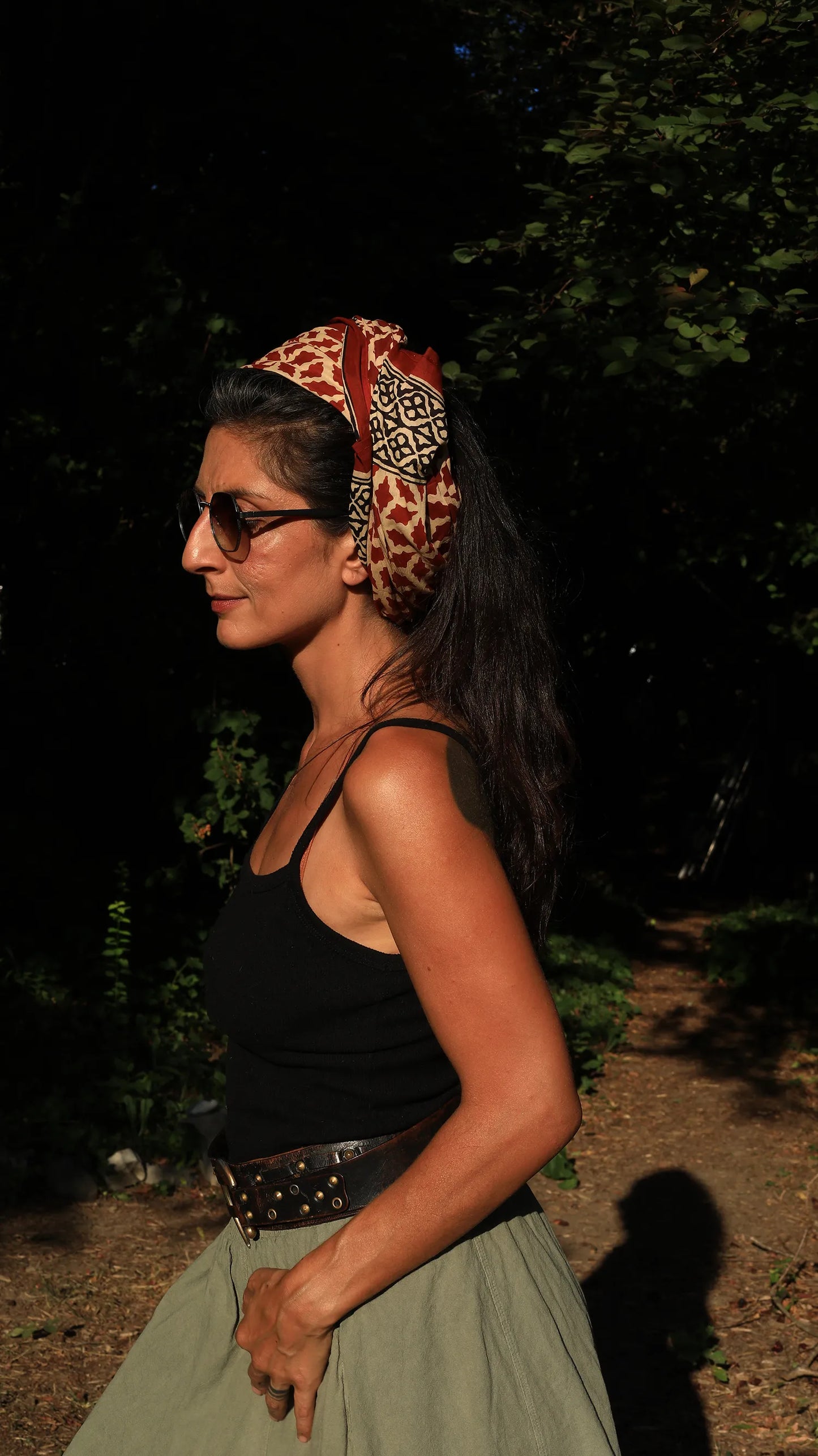 Indian Cotton Scarf IX