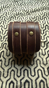 Handcrafted Balinese Leather Bracelet