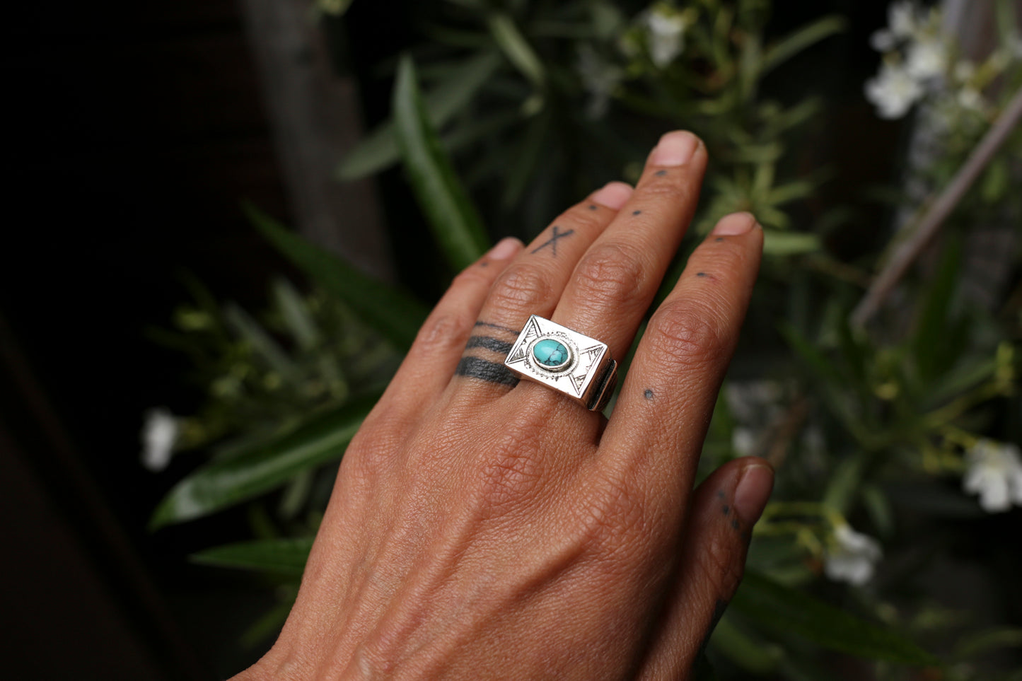 Silver & Turquoise Ring