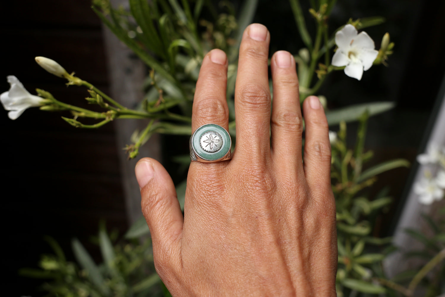 green jade silver jewellery from niger by dotisutra