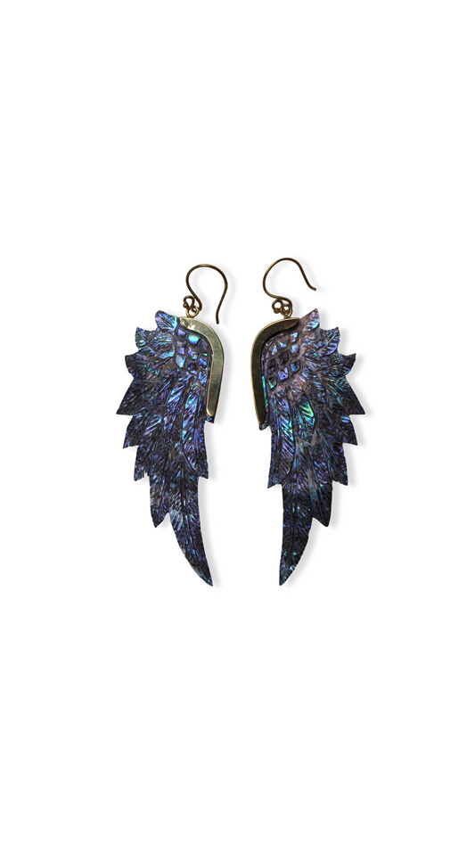 shell bali earrings