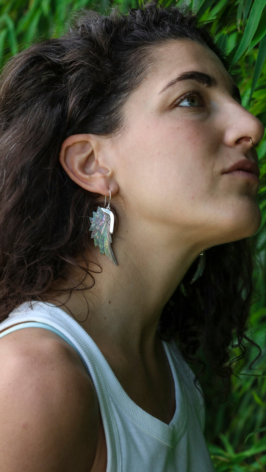 Shell • Brass • Earrings • Bali
